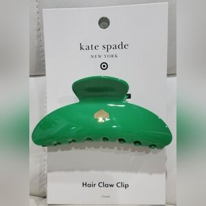 Kate Spade Green Hair Clip